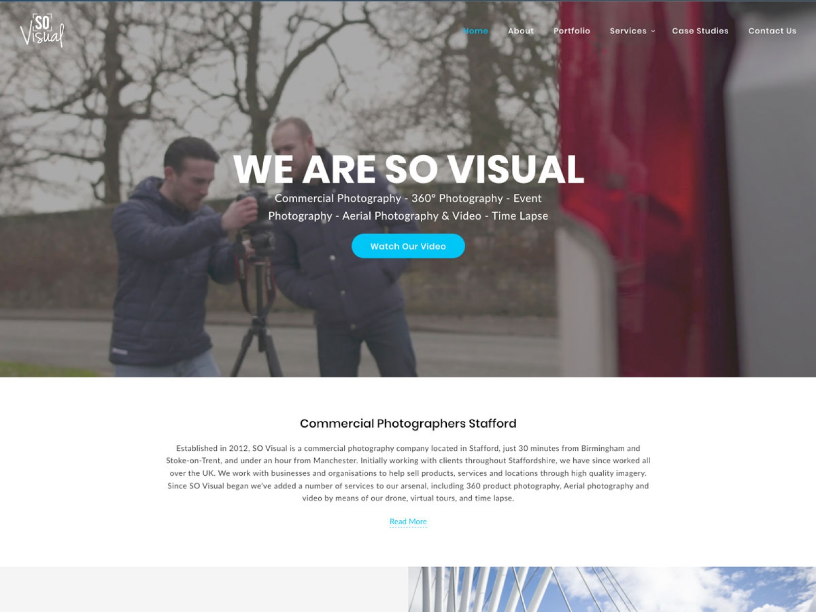 so visual by web optic videography portfolio websites