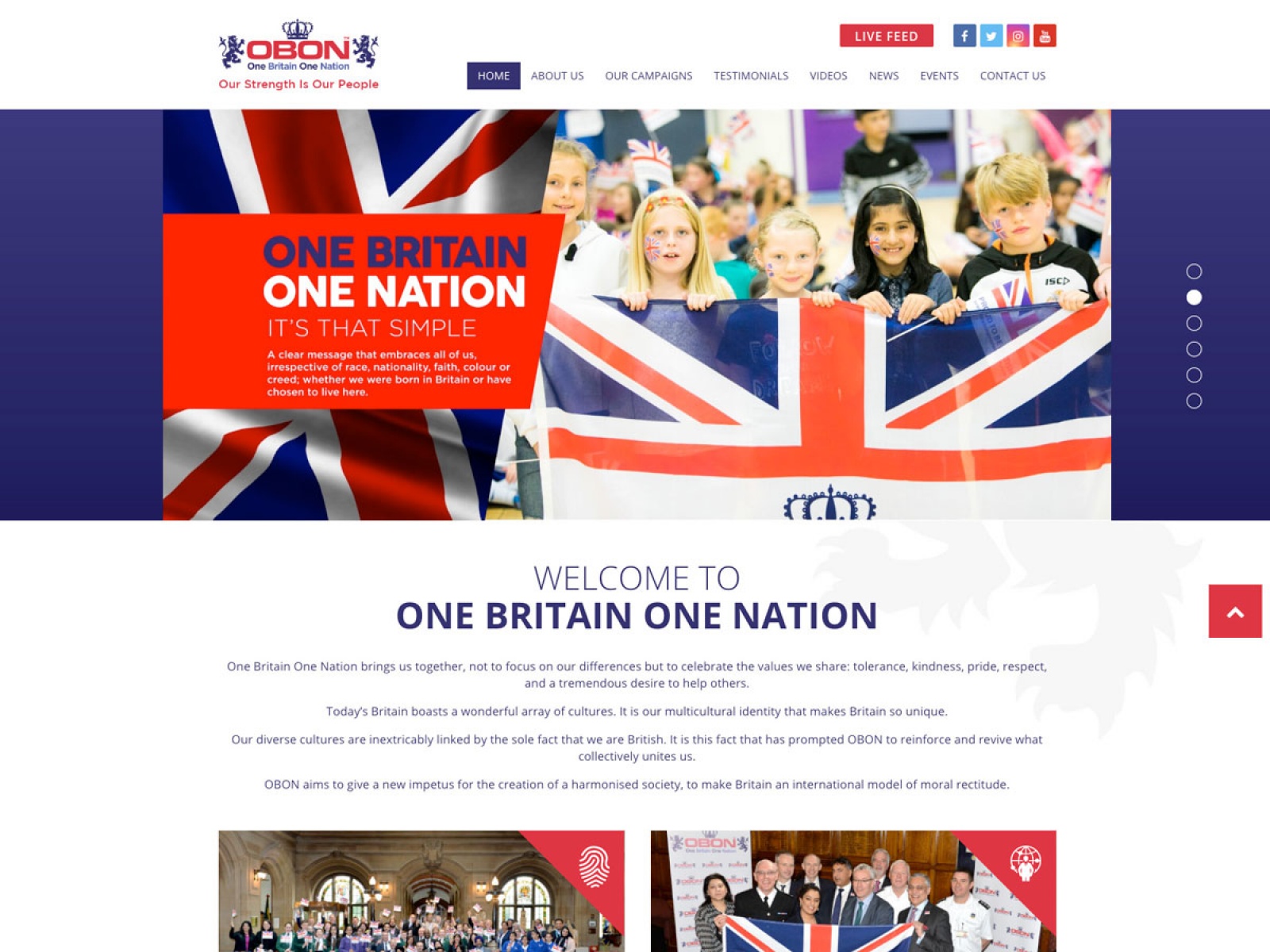 Obon Website Redevelopment Web Optic