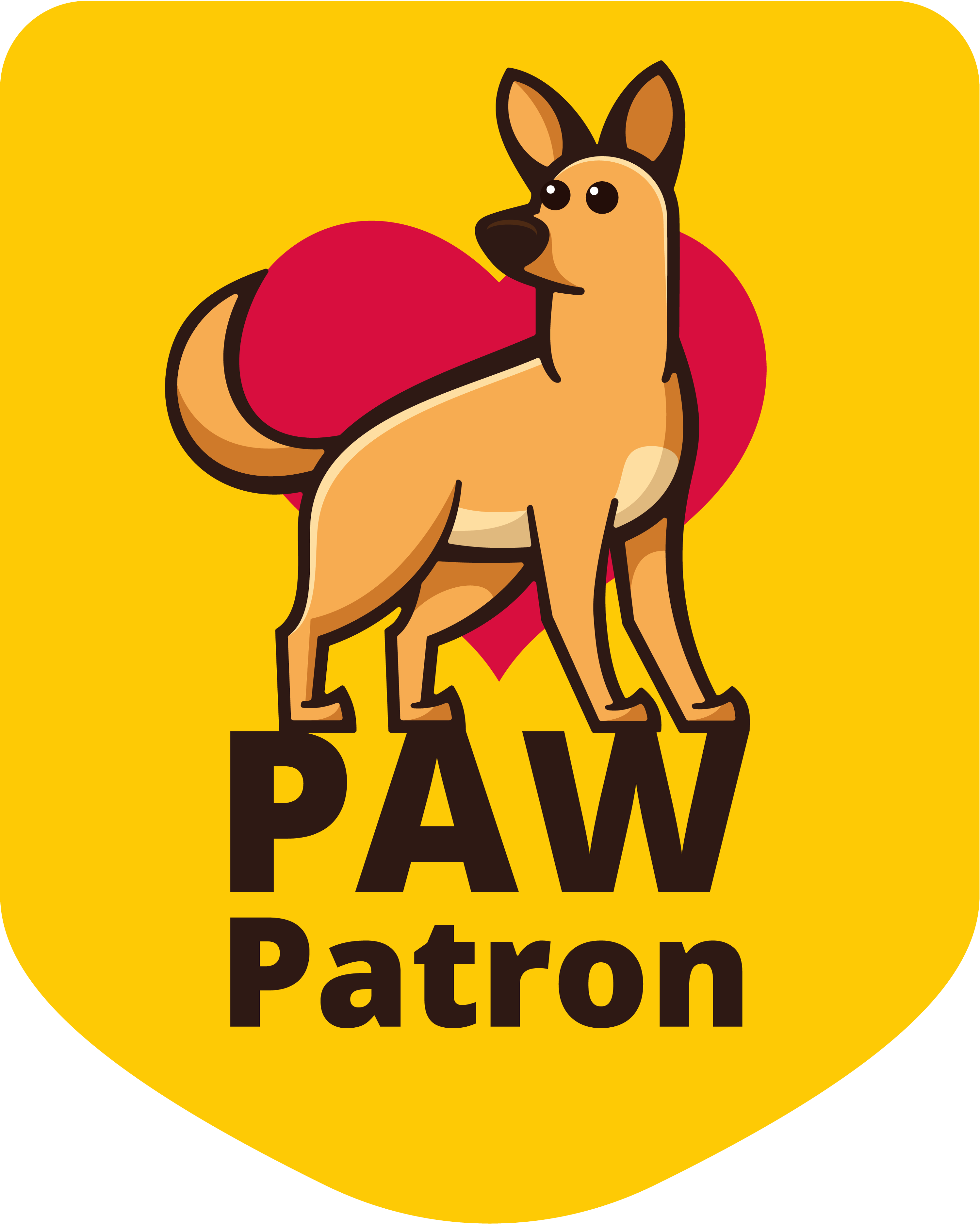 Brighter Days Rescue Paw Patron logo
