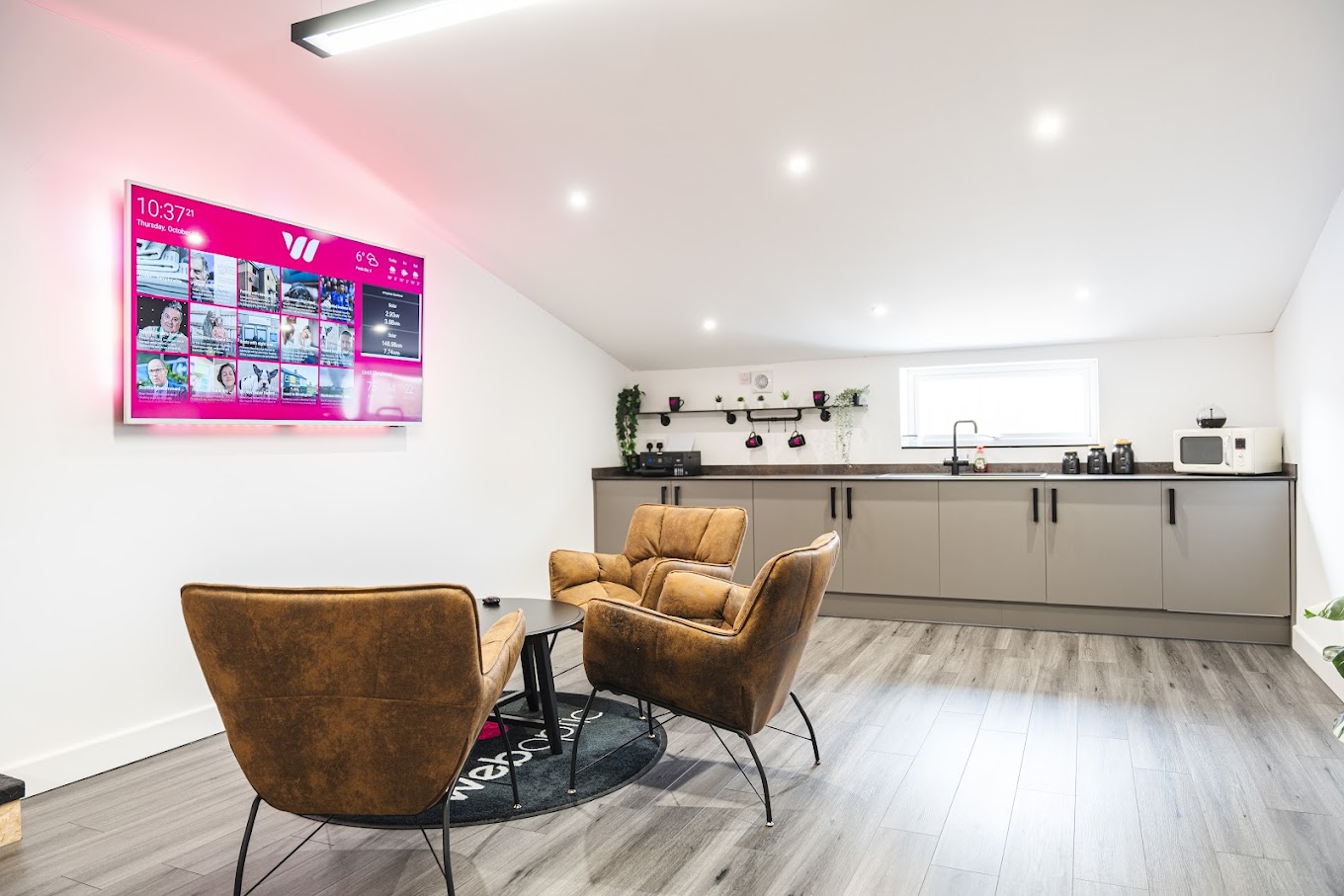 The Web Optic office